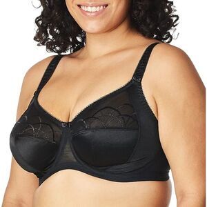 Elomi Women's Cate Full Black Underwire Bra US 40I